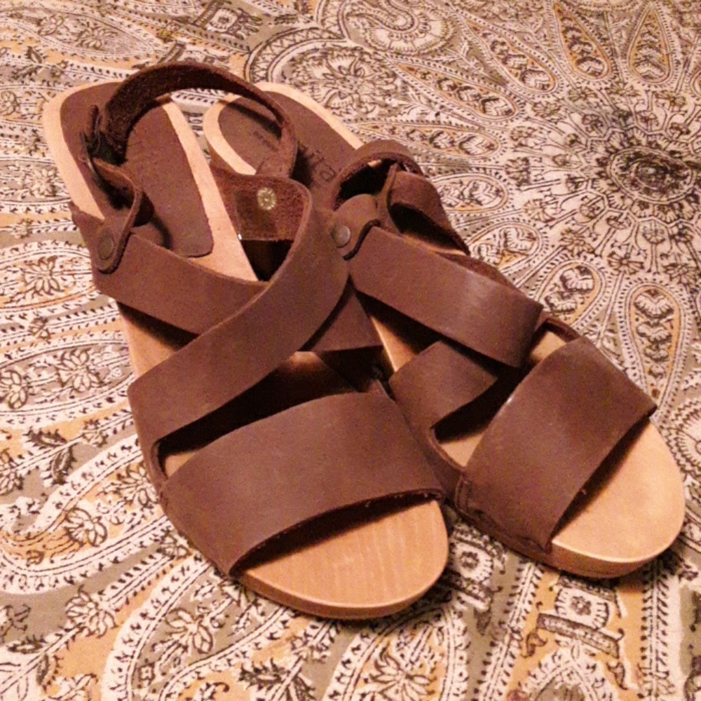 Sanita Olympia Square Flex Sandal antique Brown
